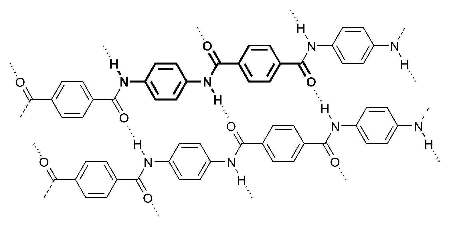 Kevlar_chemical_structure